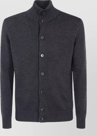 Zanone wool turtleneck cardigan