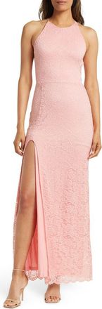 By Design Vesta Stretch Lace Maxi Dress in Marys Rose at Nordstrom Rack, Size X-Large