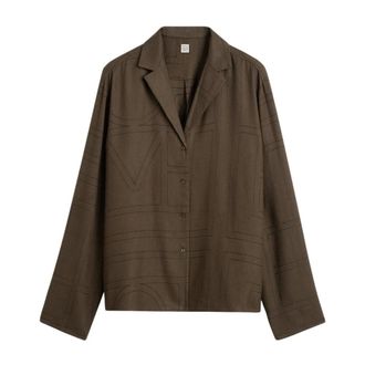 Toteme Donna, Camicette, Marrone, L, new