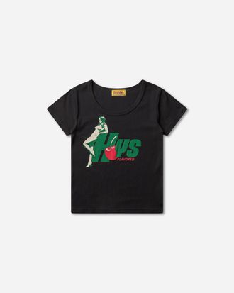 Hysteric Glamour Women s HYS Flavor Baby T-Shirt Black