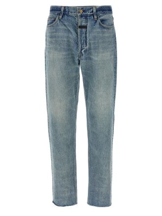 Fear of God Cotton Straight-Leg Mens Jeans