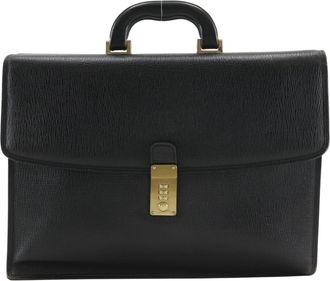 Bally Leather Briefcase (Pre-Owned)