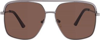 Guess Brown Navigator Mens Sunglasses GF5124 11E 60