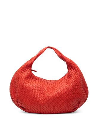 Bottega Veneta 2012-2025 Large Nappa Intrecciato Belly hobo bag - women - Nappa Leather - One Size - Red