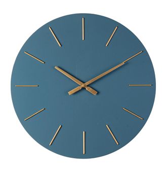 BIZZOTTO Reloj De Pared Timeline Azul 60 Cm