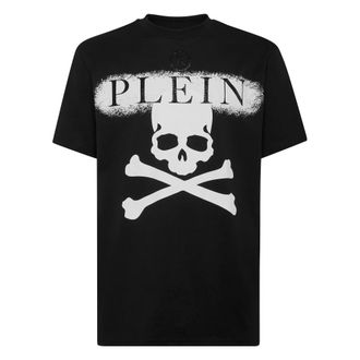 Philipp Plein Heren, Tops, Zwart, Maat: 2XL Katoen