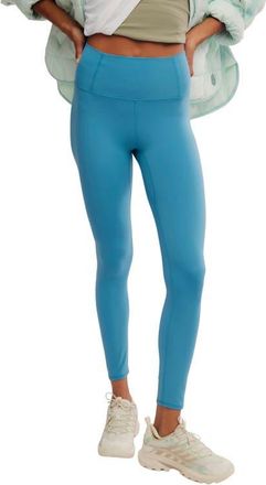 Free People FP Movement Never Better High Waist Leggings in Celestial Blue at Nordstrom, Size Medium