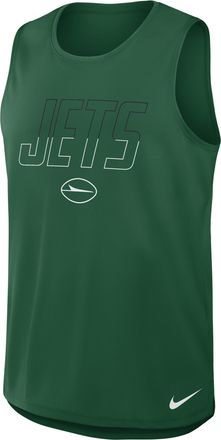 Nike New York Jets Nike Mens Dri-FIT NFL Tank Top in Green | 045R3PC72-YPB