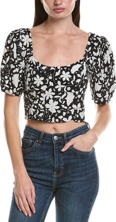 Saltwater Luxe Floral Printed Top