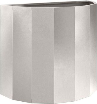vidaXL Planter Silver 60 x 30 x 50 cm Stainless Steel vidaXL