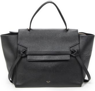 Celine Pre-owned Womens Mini Belt Bag Shoulder Bag - Black - One Size