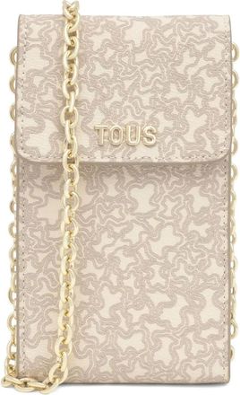 Tous logo-print chain-strap phone bag - Toni neutri