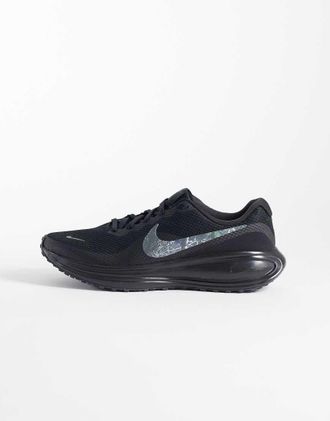 Nike Revolution 8 - Sneakers nere e mimetiche-Nero