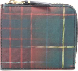 Comme Des Gar&ccedil;ons Comme des Garcons Tartan Check Coin Case