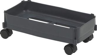 EKO V-part - Carro Con Ruedas Blandas Recogedor De Basura 60l Gris Oscuro Graf