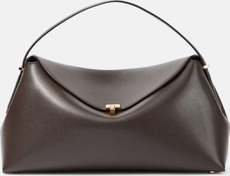 Toteme T-Lock leather tote bag