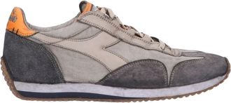Diadora Stone Wash Heritage Sneakers - Dames - Sneakers - Grijs - 38 EU - Leer - Schoenen