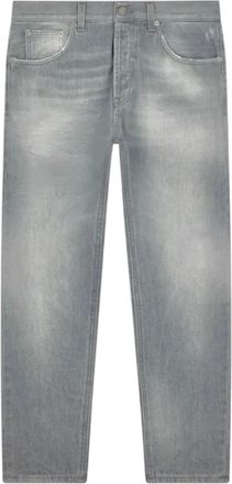 Dondup Jeans, Heren, Grijs, W36, Denim, Grijze Denim Broek