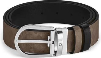 Montblanc Extreme Leather Horseshoe 35mm Reversible Belt