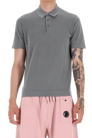 Drumohr Frosted Cotton Polo
