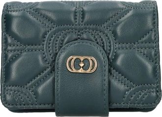 La Carrie Accessoires, Dames, Groen, ONE Size, Leer, Stich & Spoon Mini Portemonnee