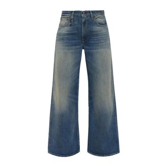 R13 Jeans a gamba larga - - Jeans - Donna - Blu - W26