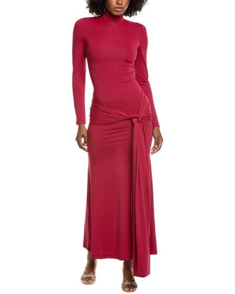 Bardot Alix Maxi Tie-Front Dress