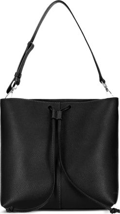 Quarzovivo Borsa tote Kiani con coulisse - Nero
