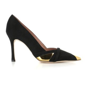 Malone Souliers Pumps, female, Black, Size: 7 1/2 US D&eacute;collet&eacute; Gae 90-1