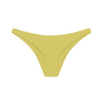JADE Swim Womens Most Wanted Bottom In Citron Sheen
