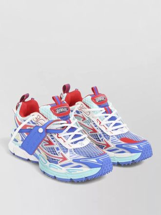 Off-white m be right back net sneakers