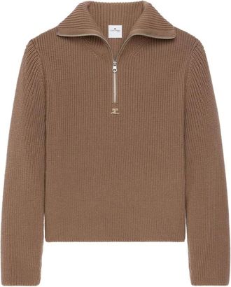 Courr&egrave;ges Dames, Truien, Bruin, Maat: L Wol