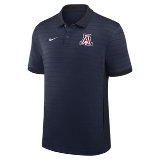 Nike Arizona Sideline Victory Stripe Nike Mens Dri-FIT College Polo in Blue | 03BG0CZDUAN-FR1
