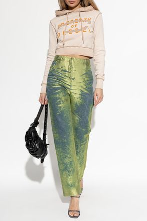 Diesel Trousers D-DRELIAN-FSI, Womens, Green
