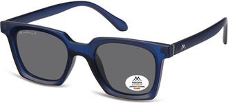 Montana Eyewear MP59 Polarized MP59D Mens Sunglasses Blue Size 49