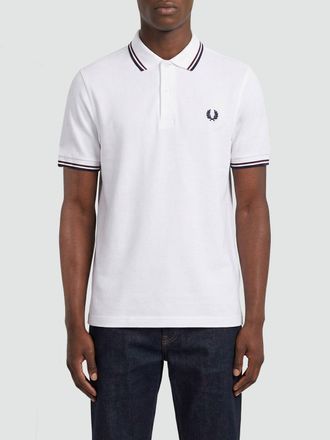 Fred Perry Cotton Polo Shirt with Logo