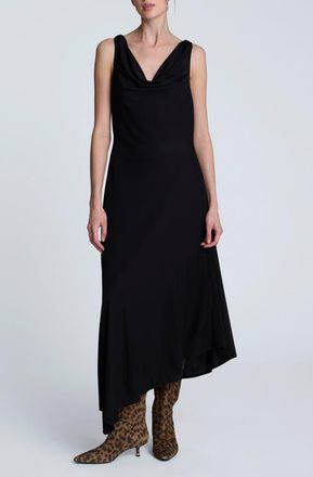 Kenneth Cole Cowl Neck Sleeveless Dress in Black at Nordstrom, Size 10