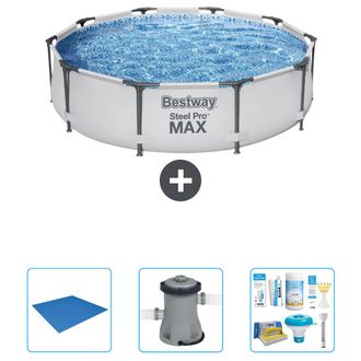 Bestway Piscina Bestway Steel Pro Max Redonda - 305x76 Cm - 6-piezas S22327