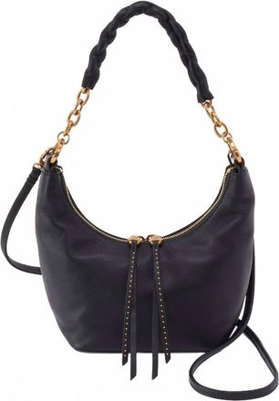 Hobo Womens Small Astrid Shoulder Crossbody Purse In Pebbled Leather Black