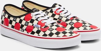 Valentino Garavani and Vans VLogo canvas sneakers
