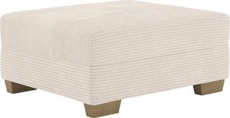 Mr. Couch Hocker »Hilla« Mit Federkern, wahlweise mit DuraSpring-Taschenfederkern