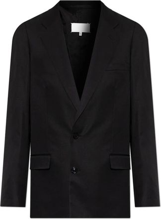 Maison Margiela Virgin Wool Blazer - Heren - Blazers - Zwart - L - Jassen