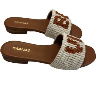 Kaanas Womens Vibe Sandal In Brandy