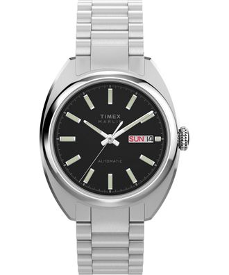 Timex Marlin Mens Silver Watch TW2Y65000 Stainless Steel - One Size