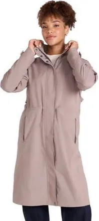 Animal Jade Long Length Waterproof Jacket in Taupe at Nordstrom, Size 16