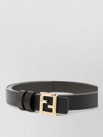 Fendi leather reversible belt