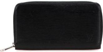 Louis Vuitton Pre-owned Wallets, female, Black, Size: ONE SIZE Pre-owned Vintage Leather Wallet