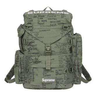 SUPREME Field Backpack Olive Green Black SUP-SS23-1091