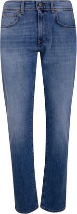 Incotex Classic Jeans - Heren - Slim Fit Jeans - Blauw - W30 - Denim - Jeans
