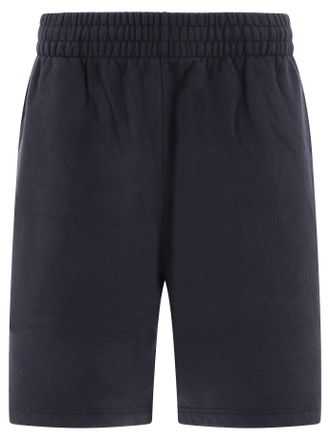 Burberry Mens Black Cotton Shorts - Size Large